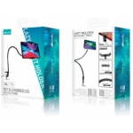 מעמד שולחני גמיש לטאבלט וסמארטפון מתכוונן P80