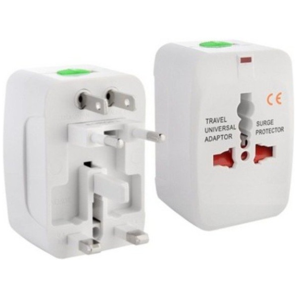 מתאם שקע אוניברסלי לכל העולם Universal Travel Adapter
