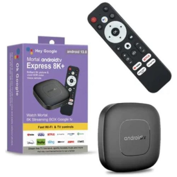 סטרימר אנדרואיד דגם Mortal Express 8K