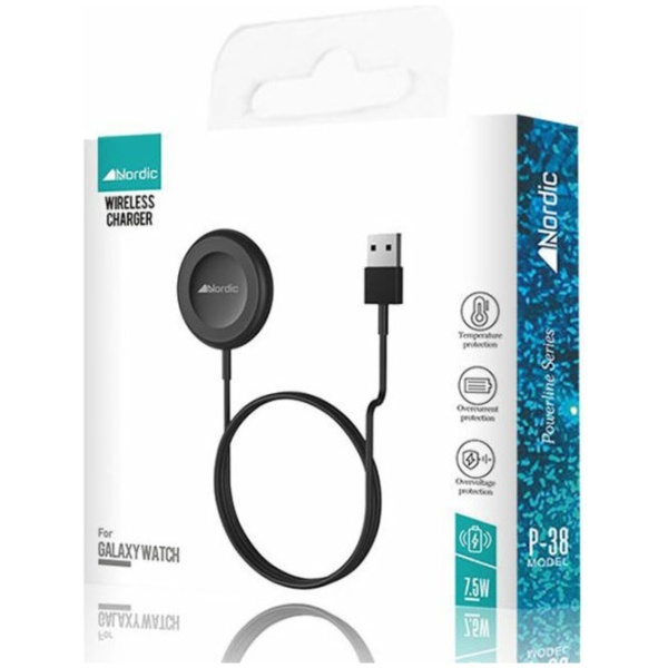 כבל USB לשעון גלקסי ווטש מגנטי לטעינה באורך מטר - Nordic