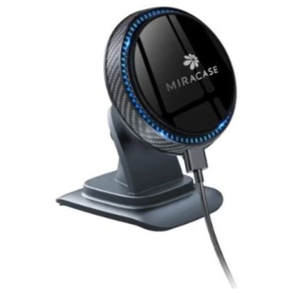 תושבת אלחוטית ומטען לרכב חיבור דש ואורות לד - MIRACASE MMDM57