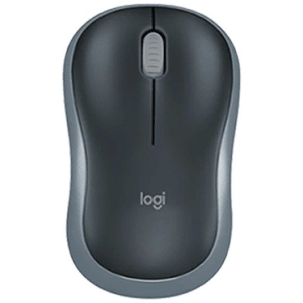 עכבר אלחוטי עם מבנה קומפקטי - Logitech M185 שחוראפור