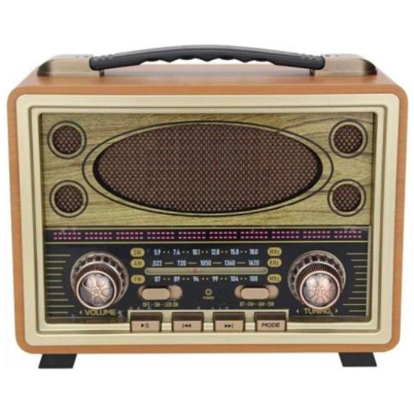 רמקול בלוטוס עם רדיו M2027BT