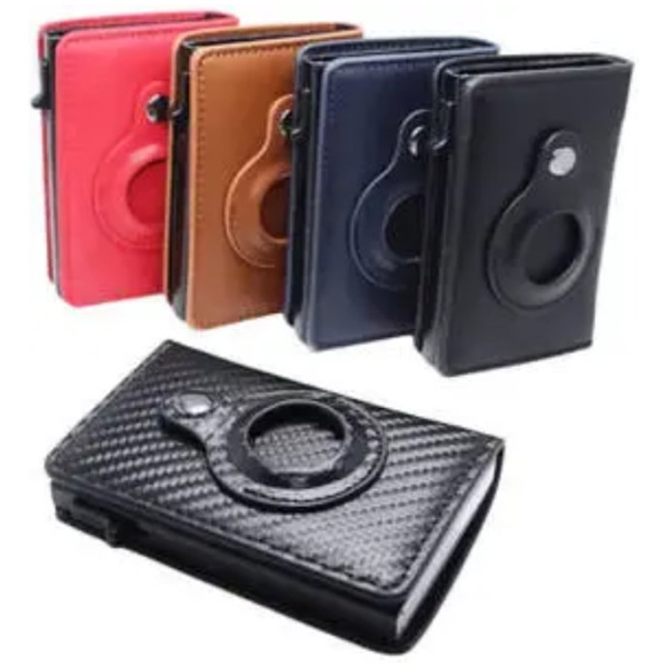 ארנק כרטיסים נשלף עם מקום ל- AirTag