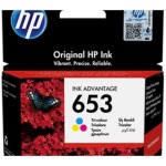 ראש דיו מקורי 653 צבעוני - HP