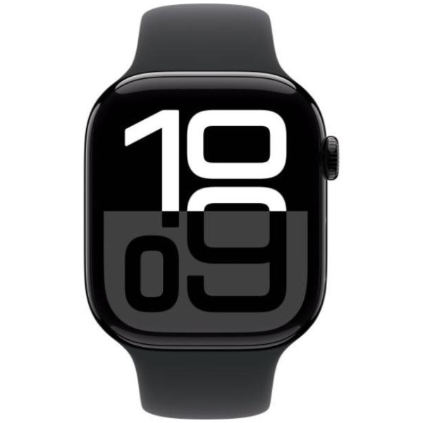 שעון חכם Apple Watch 46mm Series 10 GPS צבע שעון Jet Black Aluminium צבע רצועה B